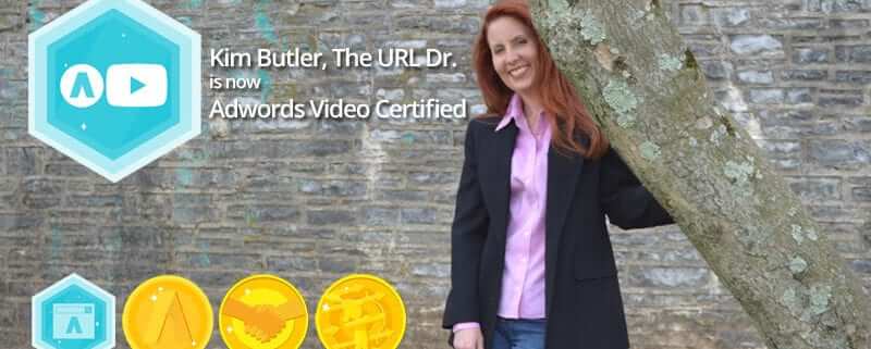 Kim Butler Earns Adwords Video Certification