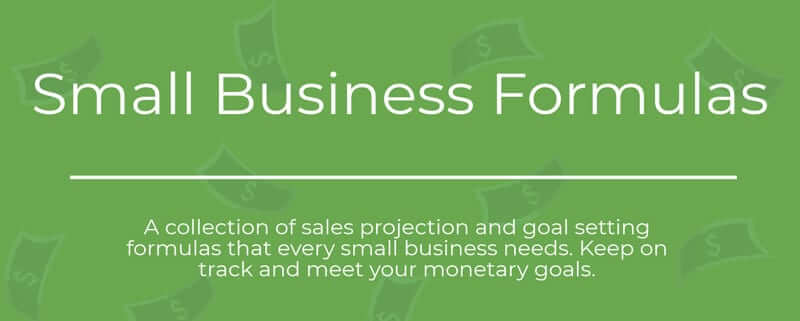 Small Business Formulas Infographic
